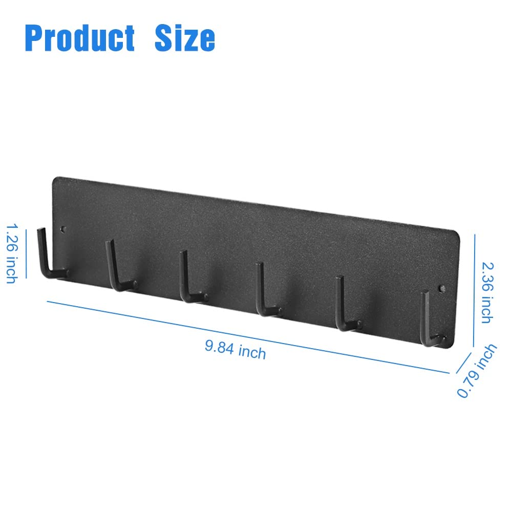 Magnetic Key Holder for Metal Front Door Towel Hook Brush Organizer for Laundry Room on Dryer Washer Hat Hanger — view 2